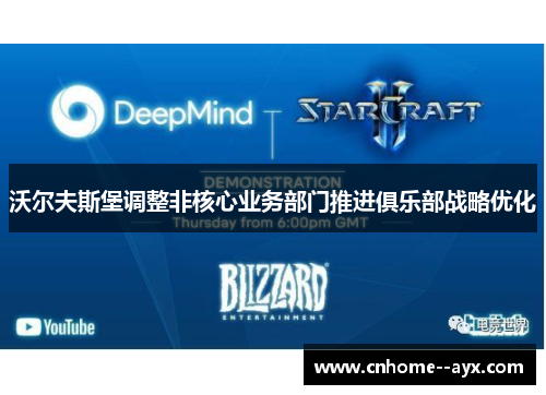 沃尔夫斯堡调整非核心业务部门推进俱乐部战略优化